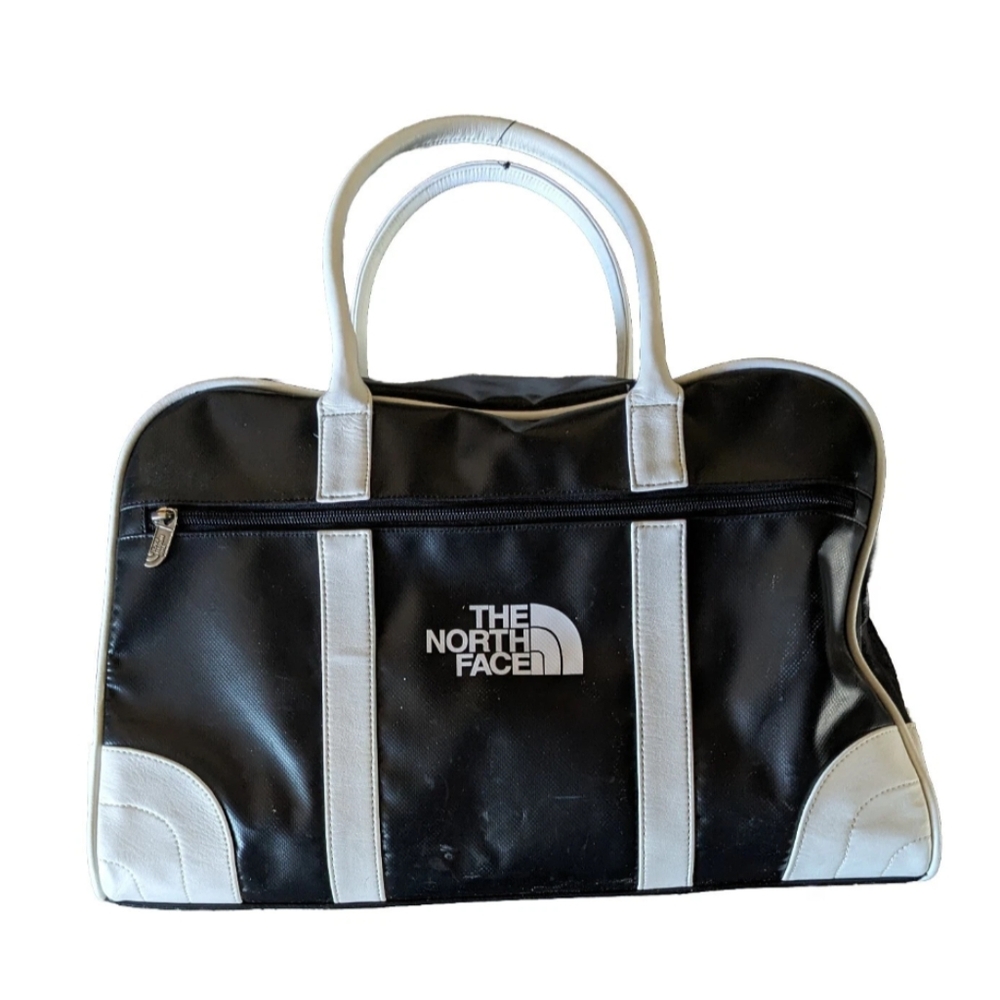 The North Face Black and White Men's Bag